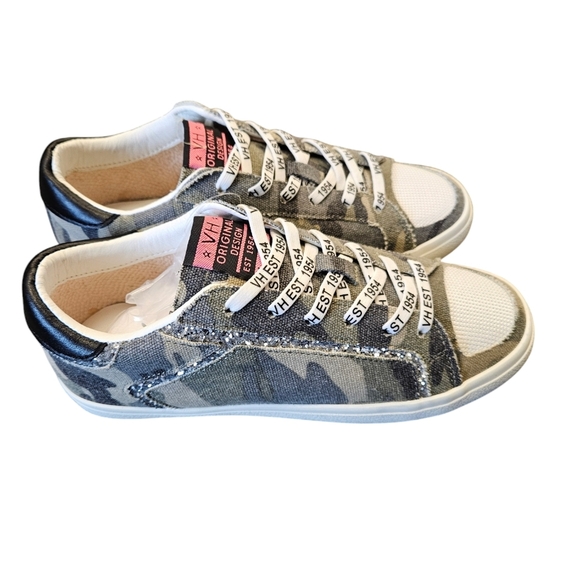 Vintage Havana Mikeyla Camo Slip-On Sneakers Womens NEW - Picture 1 of 7
